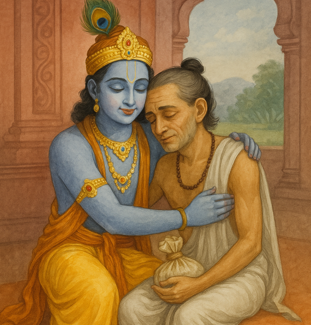 श्रीकृष्ण और सुदामा की अनोखी मित्रता: सच्चे स्नेह और समर्पण का प्रतीक
